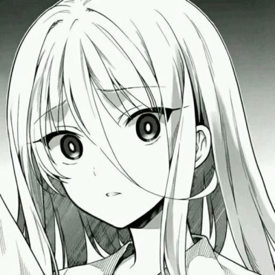 丧系黑暗风动漫女生头像 今天也是提不起劲的一天