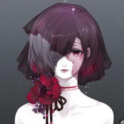 21张女生嗜血暗黑动漫头像 高冷颓废暗黑系高清图