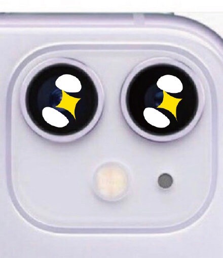 iPhone11浴霸摄像头表情包火了！还能玩出五彩花样