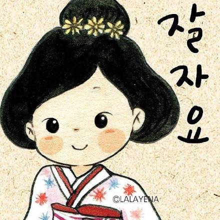 软乎乎的水彩少女头像合集