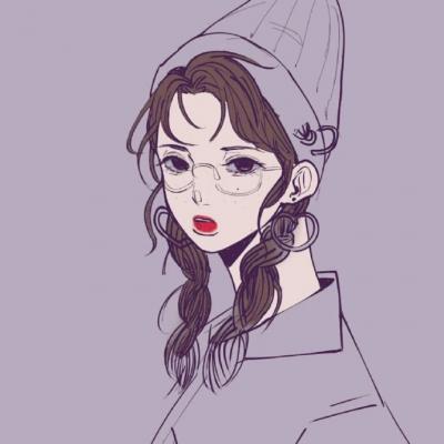24张超有个性的手绘动漫女生头像 高清好看直接存
