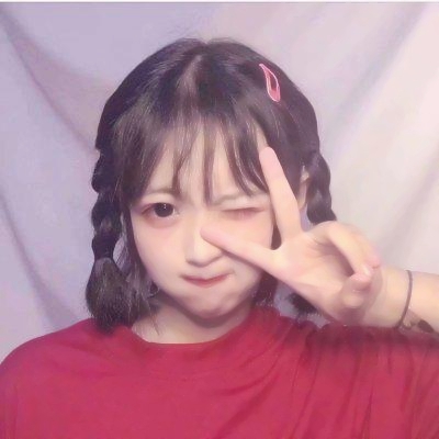 24张高清可爱萌系女生微信头像 真人版合集