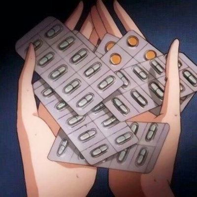 超有感觉！16张酷丧风旧漫女生头像高清合集