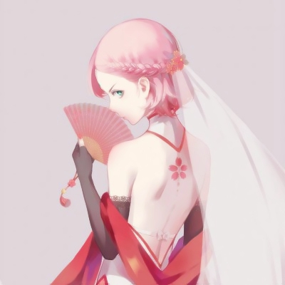 26组清新款女生动漫闺蜜头像 两张一组高清好看