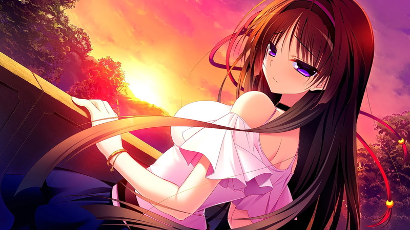 绝美二次元少女壁纸合集 把自然与艺术揉进阳光里