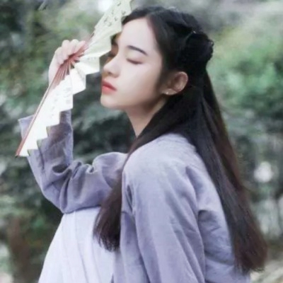 20张高清唯美女生古装真人QQ头像合集