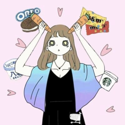 24张高清卡通动漫女生闺蜜头像 双人款太好看了