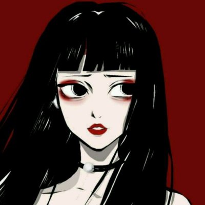 23张高清颓废感动漫女生头像 氛围感拉满