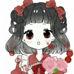 抖音热门黑化女生头像 高清动漫黑化家族女生头像合集（10张）