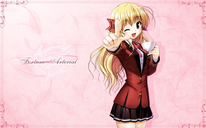 《 Fortune Arterial 》动漫少女角色高清壁纸合集