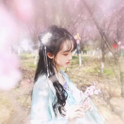 20张高清好看的古风真人女头 唯美氛围感拉满
