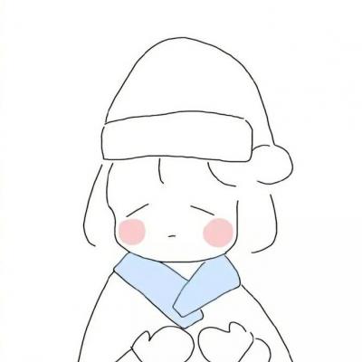 15张超可爱短发女生简笔画头像 高清卡通版直接存