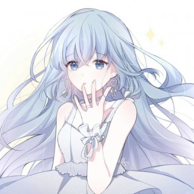 17张高清好看的高冷长发二次元女生头像