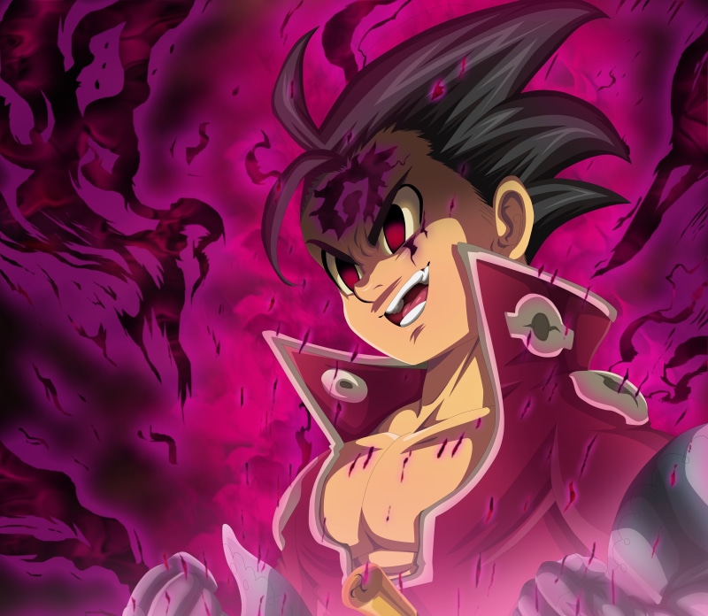 七大罪 暗黑骑士杰鲁德利斯 五千元档壁纸 太刀 恶魔 动漫 魔族 刀剑 处刑者 日式 鬼 漫画 十戒成员高清壁纸