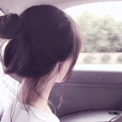 19张高清好看的女生侧面唯美QQ头像合集