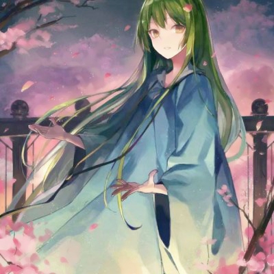 16张高清二次元古风女生动漫头像合集