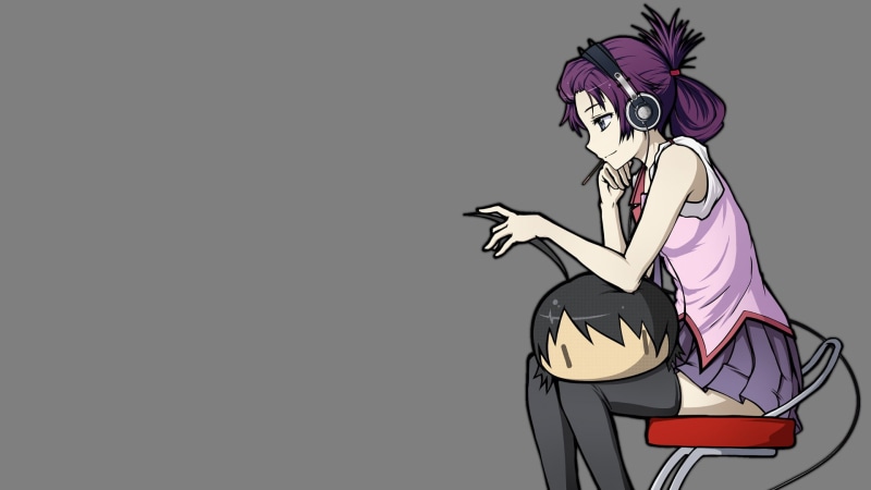 这是《物语系列》女主战场原黑仪的壁纸合集