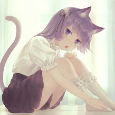 22张超萌猫耳少女动漫头像 软萌呆萌款高清图来了