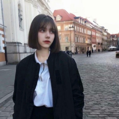 30张氛围感短发女生头像合集