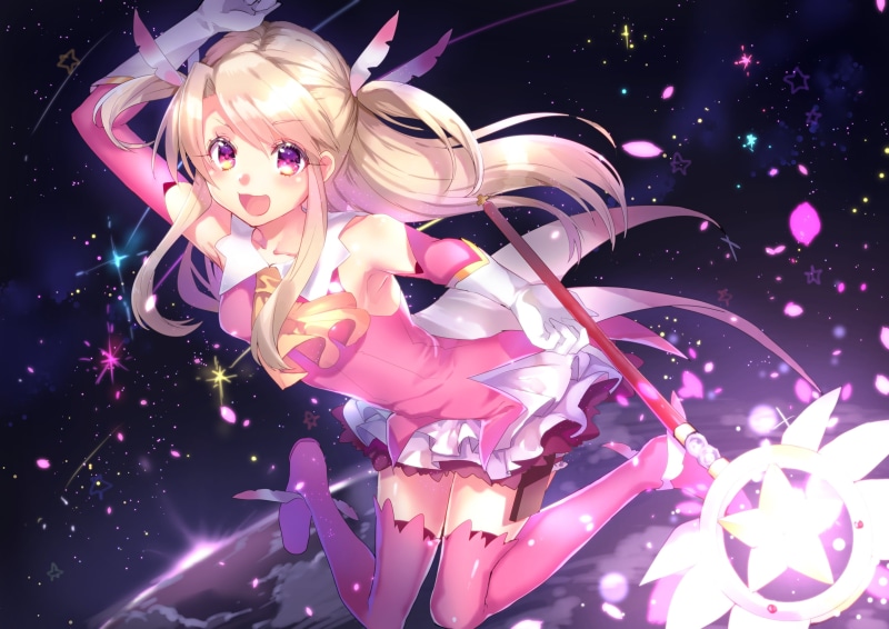 魔法少女伊莉雅圣诞夜壁纸