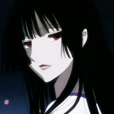 14张高清丧系黑化动漫女生头像 卡通风格一次看够