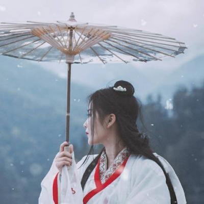 27张高清好看的真人古风女头像合集 风格超多样