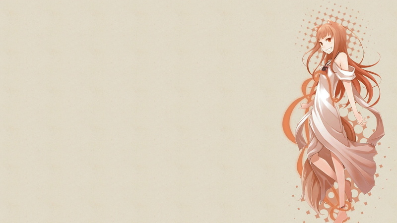 狼与香辛料 动漫 兽耳娘 1080P 赫萝 动漫少女高清壁纸