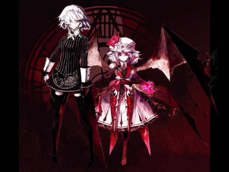 十六夜咲夜东方主题高清壁纸合集