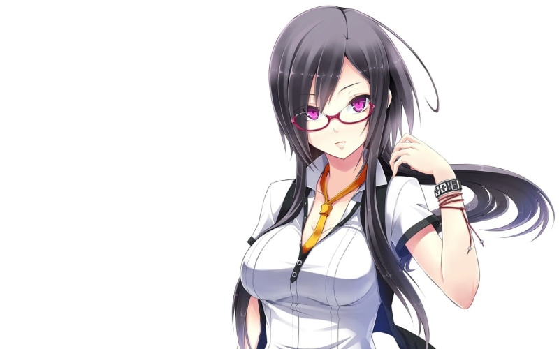 绝美的二次元校服少女壁纸合集