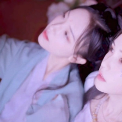 22组超适配的一左一右可爱闺蜜头像