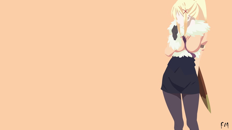 《为美好的世界献上祝福！》达克妮斯极简风1080P壁纸合集