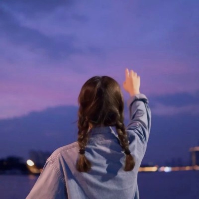 微信女生背影头像合集 19张高清好看的微信女头背影图
