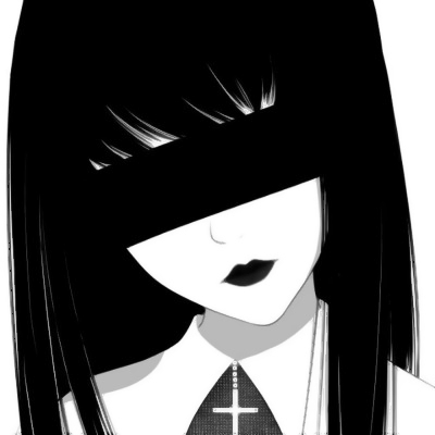 病娇暗黑风动漫女生头像 21张高清素材合集