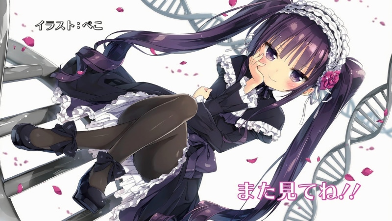 二次元少女神崎兰子壁纸 美到犯规的洛丽塔造型