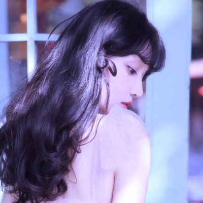 14张高清清新款！微信美女侧脸头像合集