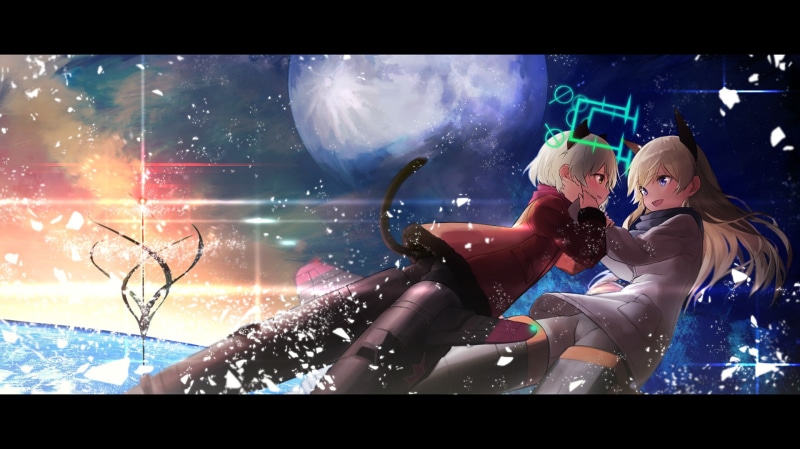 《强袭魔女》高清壁纸合集！两位魔女主角的绝美壁纸分享