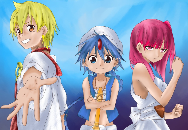 魔笛MAGI壁纸合集！阿拉丁、阿里巴巴、摩尔迦娜全收录