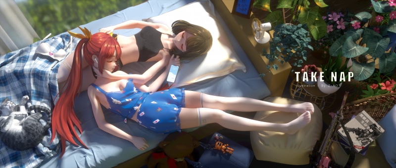 绝美4K动漫少女壁纸合集