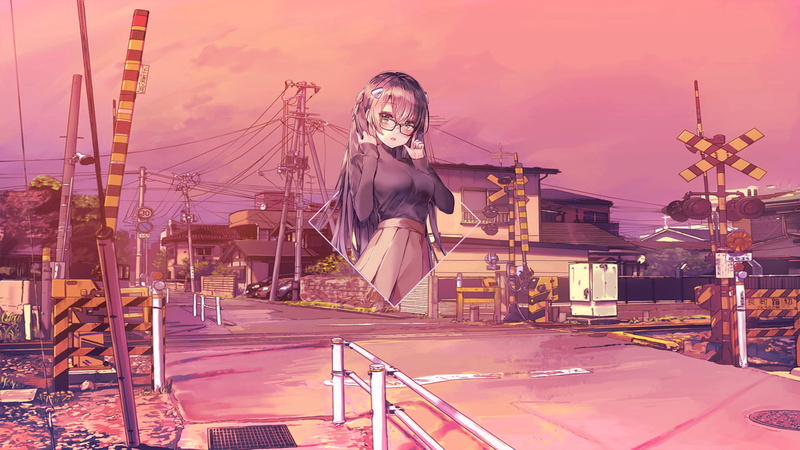 用PS画的二次元少女壁纸合集 高清1080P来啦