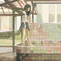 女生失恋淋雨头像 23张伤感氛围感头像合集