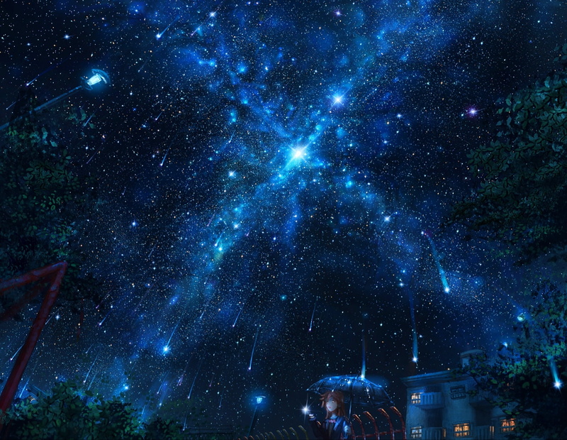 四组动漫星空壁纸合集 1080P高清版