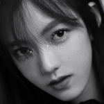 9张高清黑白颓废女生头像 带着孤独感的伤感头像合集