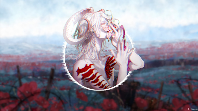 多款动漫人物画中画高清壁纸