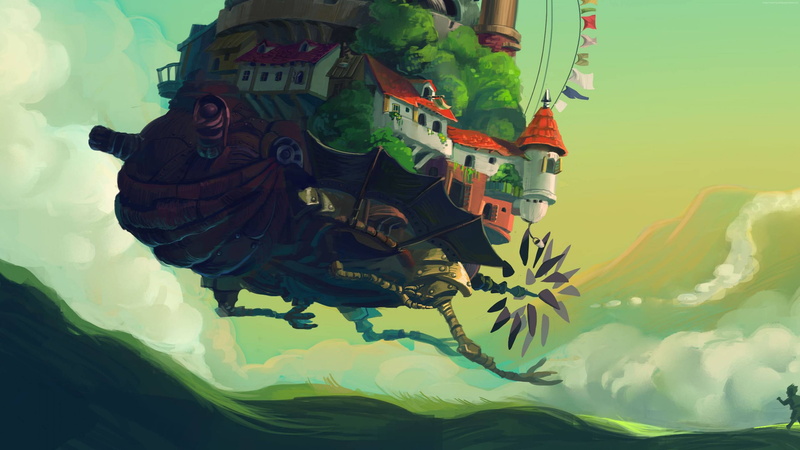 宫崎骏动画名场面！5K高清芜菁头壁纸合集