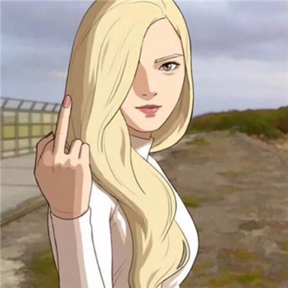 16张高清霸气高冷女生漫画头像 直接拿去用