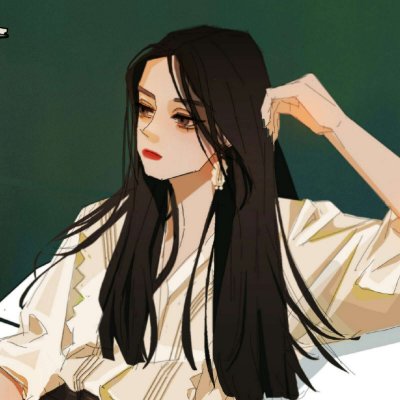 30款不同风格手绘女生插画头像 微信头像专属素材合集