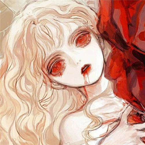 氛围感拉满！黑暗系病娇闺蜜动漫头像合集16张