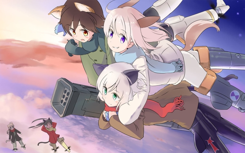 1080P高清壁纸！强袭魔女二次元壁纸安排上