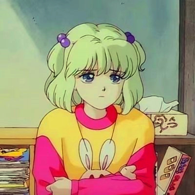 36张高清可爱日系旧漫风女生头像 怀旧感拉满