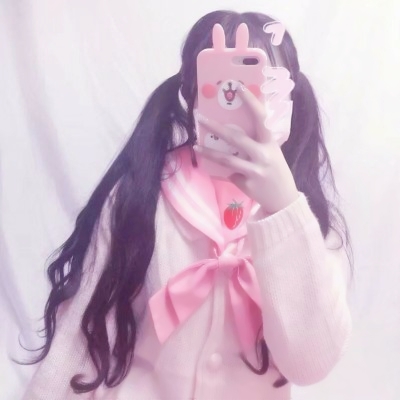 26张超甜粉色系少女头像 高清可爱女生头像合集